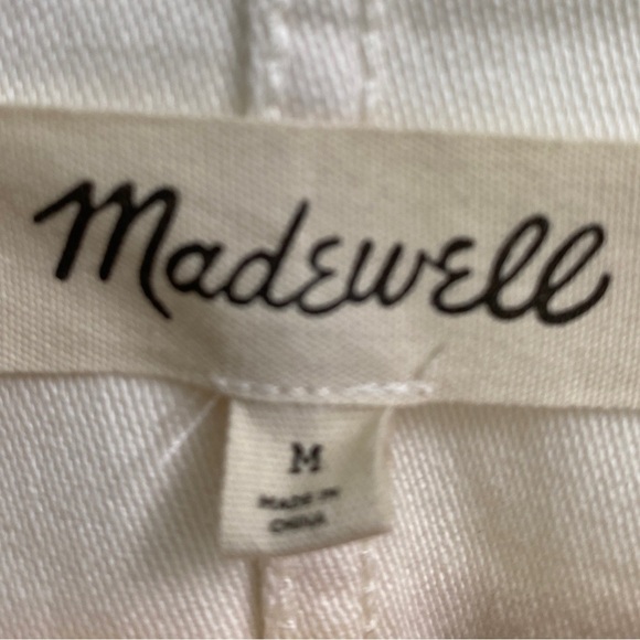 Madewell Women’s Drakefield Jacket in Ecru Size Medium NWT - Picture 12 of 12